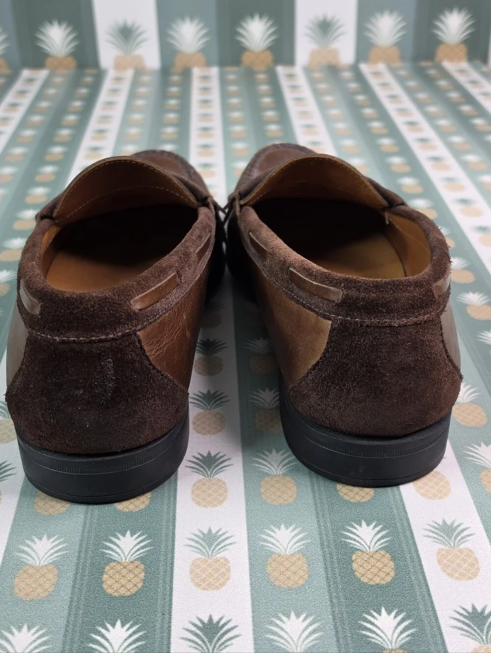 J. Crew Brown Camden leather kiltie tassel loafers